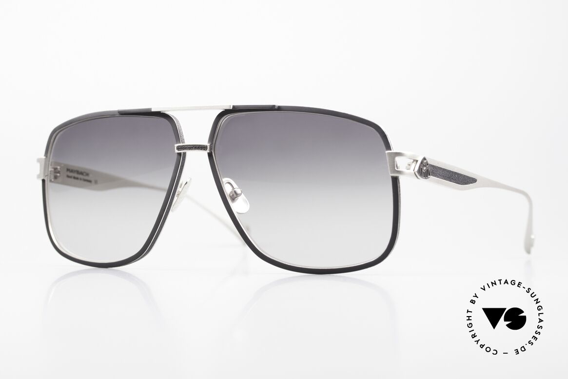 Maybach The Defiant I Platinum Shades Nappa Leather, MAYBACH The Defiant 1, P-LC-Z22, size 64-13, 140, Made for Men