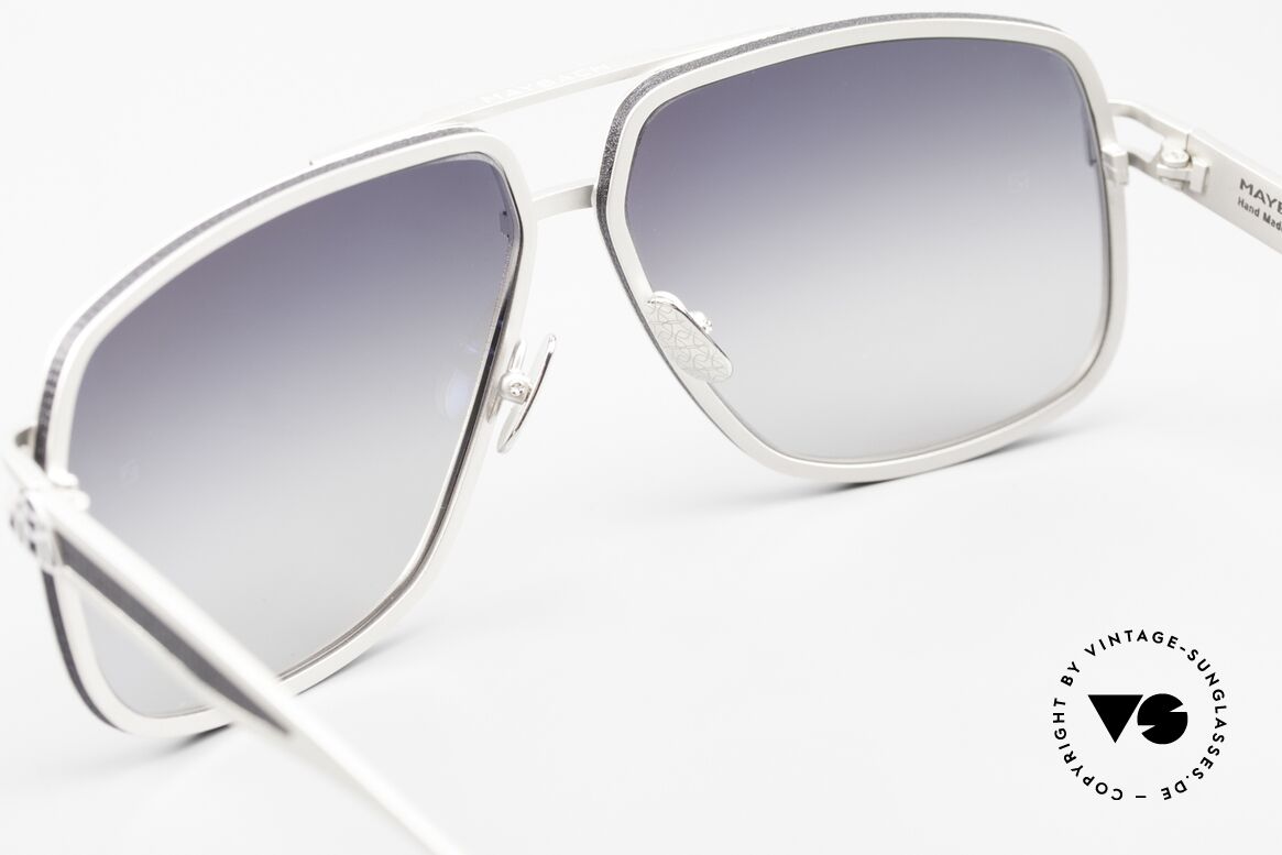 Maybach The Defiant I Platinum Shades Nappa Leather, Size: extra large, Made for Men