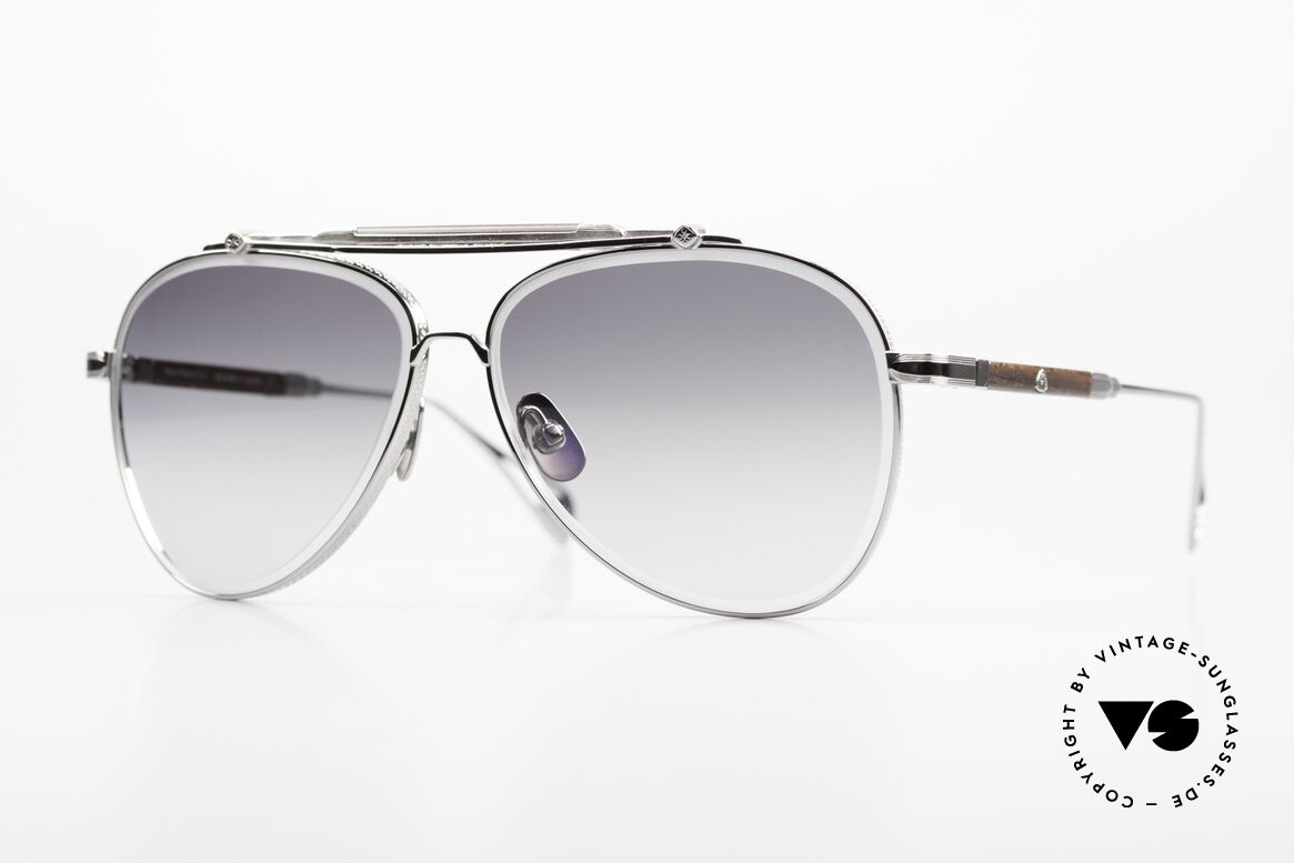 Maybach The Observer I Aviator Ruthenium Ebony, Maybach The Observer 1, R-WI-Z22, in size 62-12, Made for Men