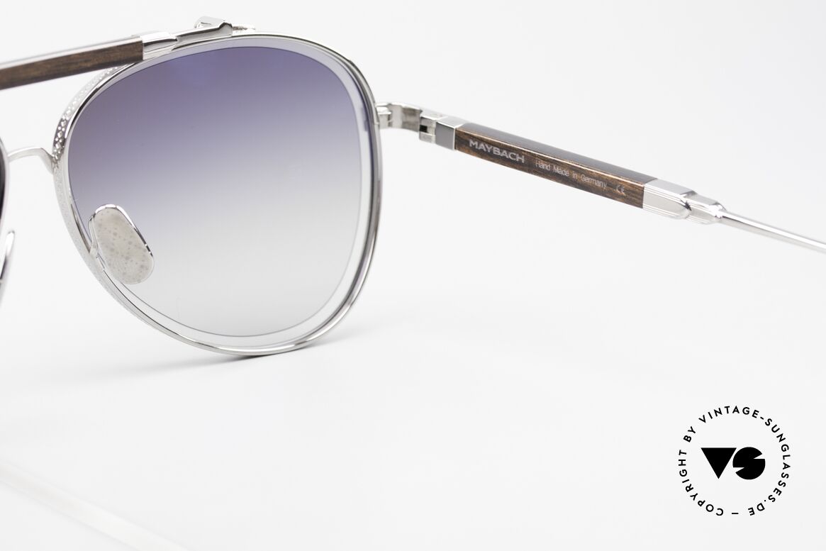 Maybach The Observer I Aviator Ruthenium Ebony, Size: large, Made for Men