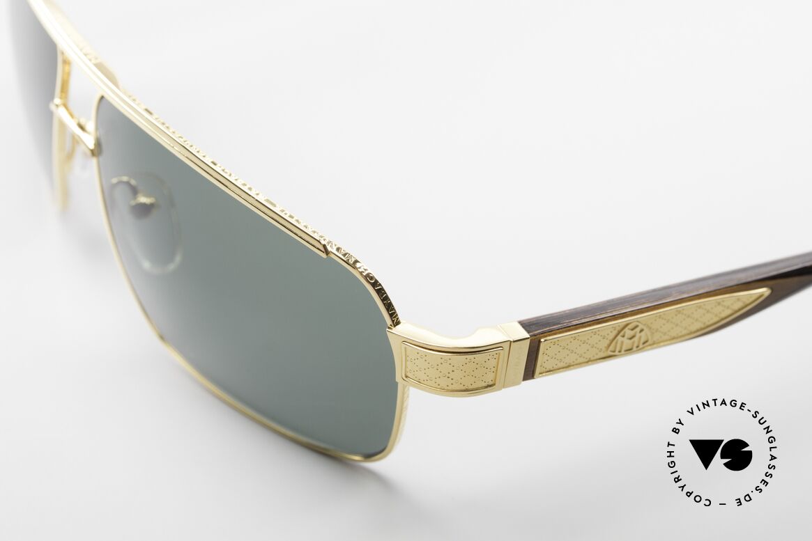 Maybach The Admiral I 24kt Yellow Gold Wood Frame, inspired by the world famous automobile interiors, Made for Men