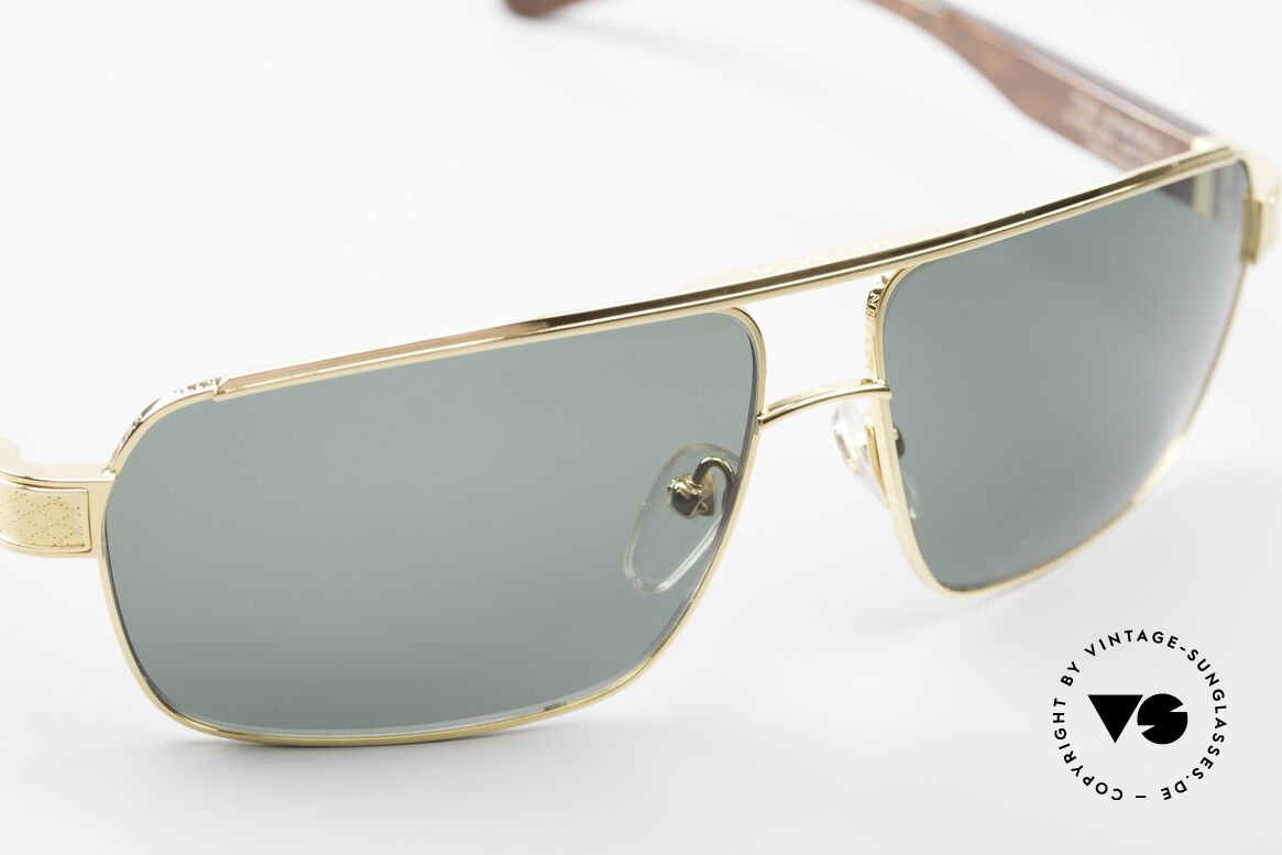 Maybach The Admiral I 24kt Yellow Gold Wood Frame, Size: large, Made for Men