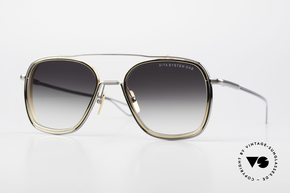 DITA System One Men's Shades Navigator Style, DITA System-One, DTS103-53-01, in L size 53-19, Made for Men