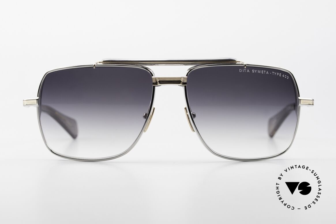 DITA Symeta Type 403 Flight Series Frame Palladium, men's sunglasses from the Flight series by DITA, Made for Men