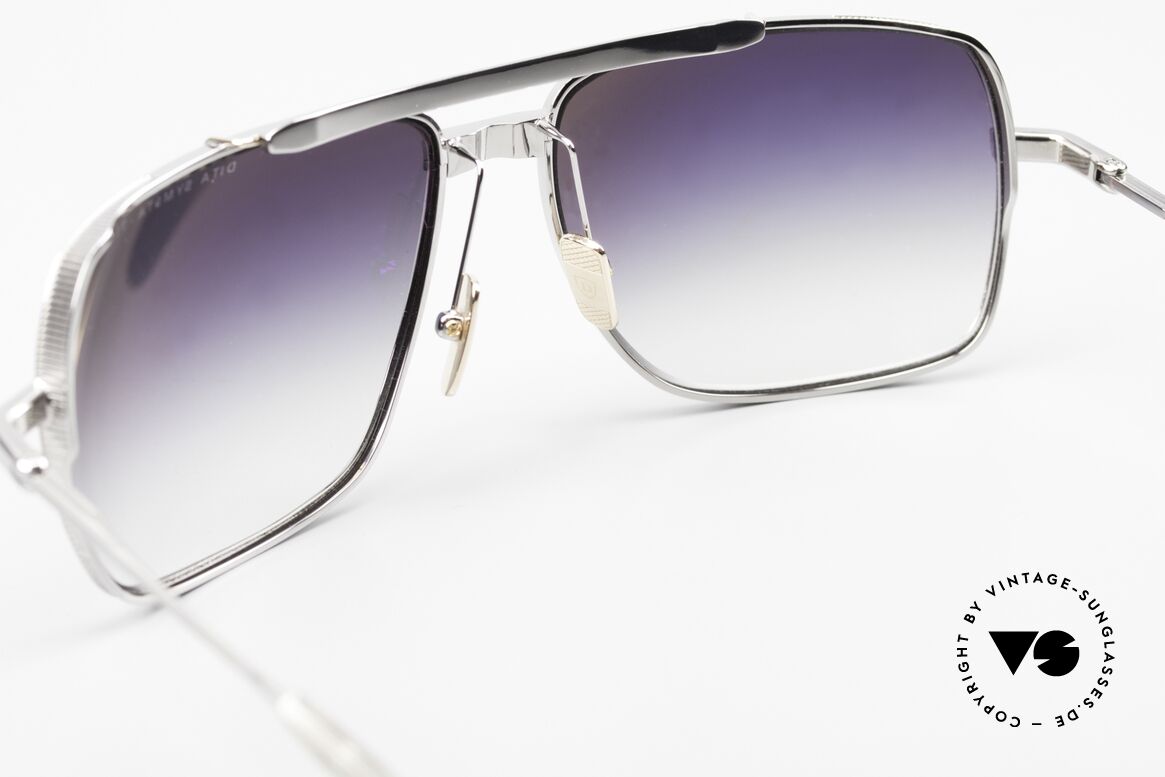 DITA Symeta Type 403 Flight Series Frame Palladium, Size: extra large, Made for Men