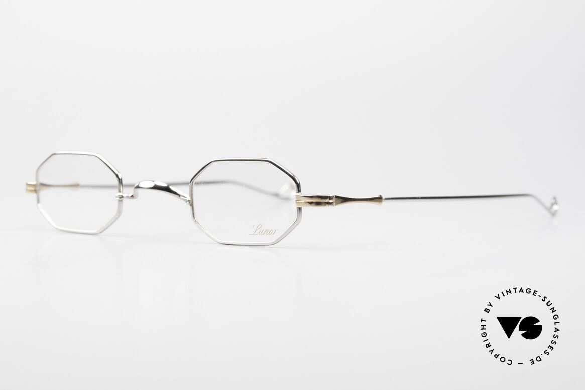 Lunor II 01 Octagonal Limited Bicolor, Limited Bicolor Edition; exclusive reading eyeglasses, Made for Men and Women