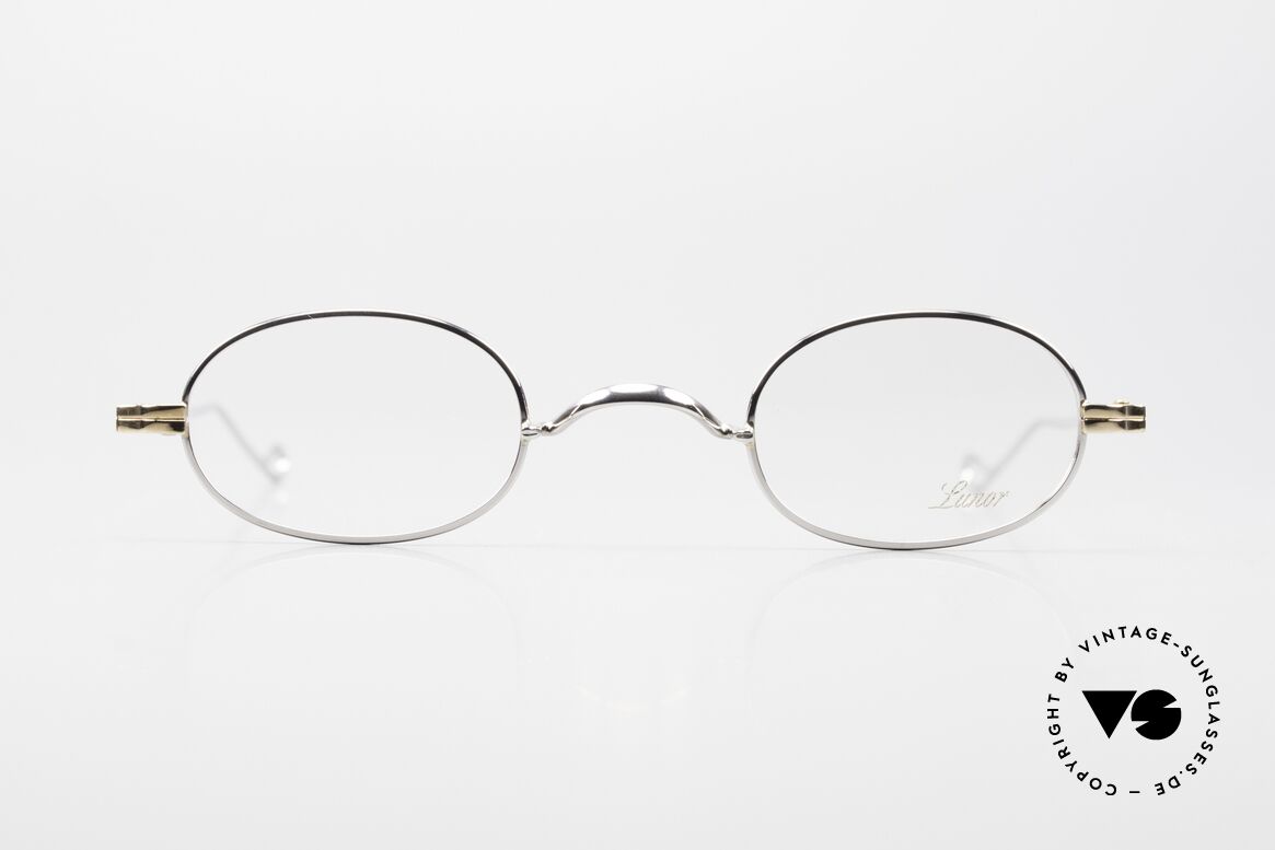 Lunor II 08 Oval Frame Limited Bicolor, oval Lunor glasses, model "II 08" in LIMITED BICOLOR, Made for Men and Women