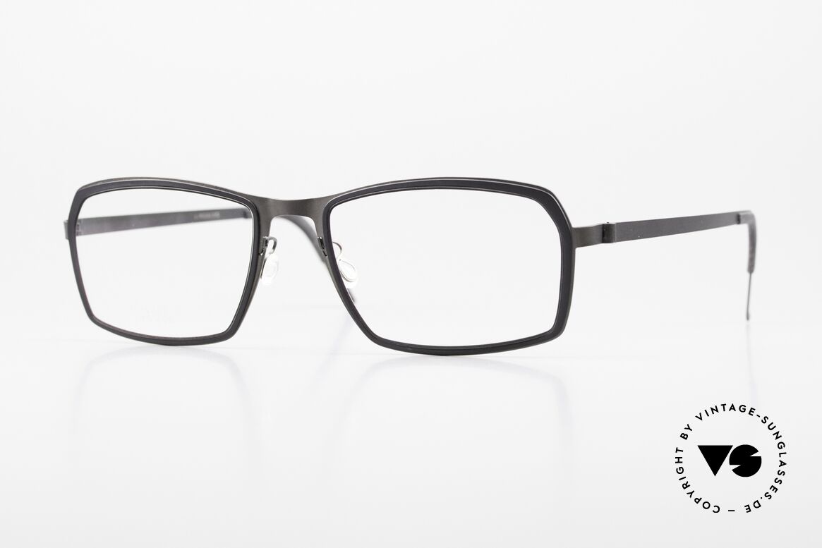 Lindberg 9715 Strip Titanium Men's Eyeglasses Wide Frame, Lindberg men's eyeglasses Strip Titanium series, 2016, Made for Men