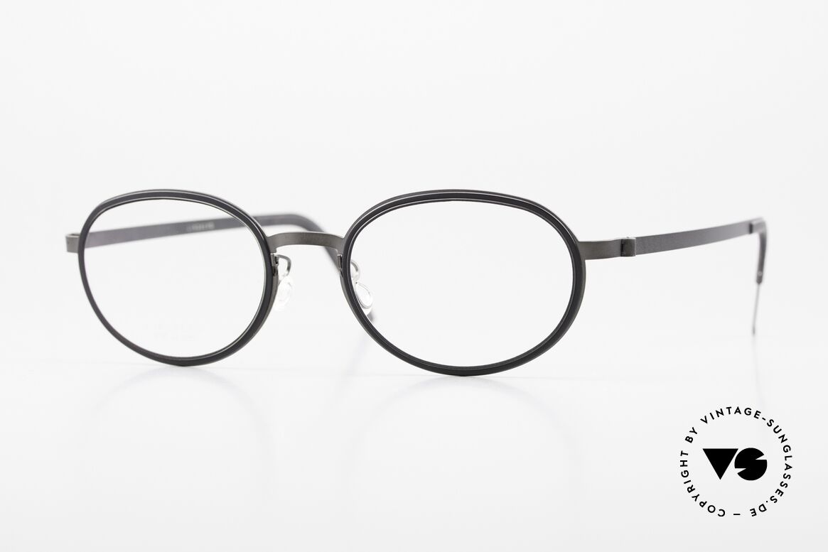 Lindberg 9720 Strip Titanium Glasses Ladies & Gents Oval, Lindberg glasses for ladies and gents, Strip Titanium, Made for Men and Women