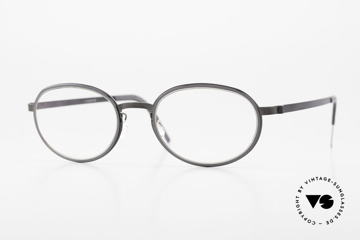 Lindberg 9720 Strip Titanium Glasses Oval Ladies & Gents, Lindberg glasses for ladies and gents, Strip Titanium, Made for Men and Women