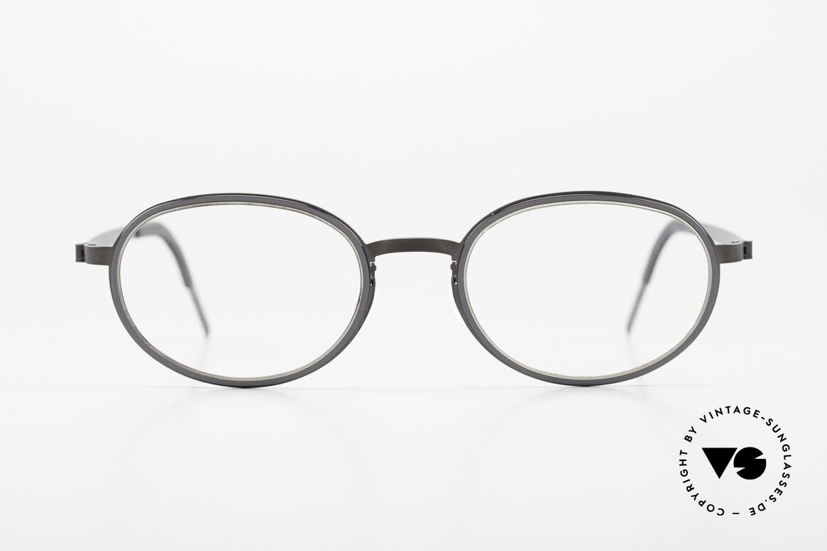 Lindberg 9720 Strip Titanium Glasses Oval Ladies & Gents, model 9720, in size 48-19, 135 temple and color U9, Made for Men and Women