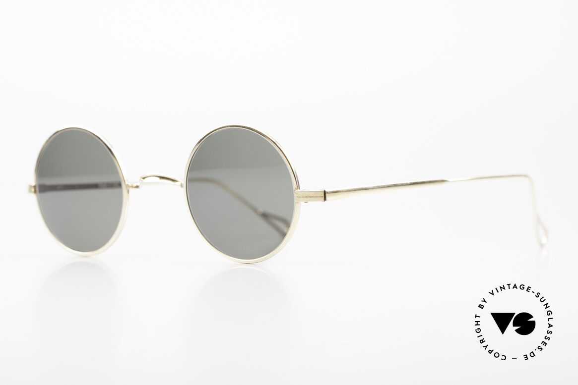 Lennon 14kt Round Frame Gold Filled, precious old rarity with new sun lenses (100% UV), Made for Men and Women