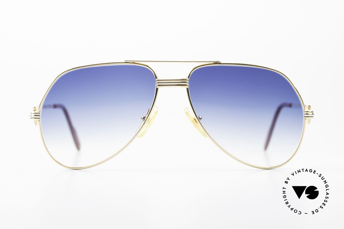 Cartier Vendome LC - S Luxury Sunglasses from 1983, model "Vendome" was launched in 1983 & made till 1997, Made for Men and Women