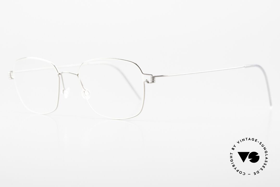 Lindberg Santi Air Titan Rim Classic Men's Frame Silver, simply timeless, stylish & innovative: grade 'vintage', Made for Men