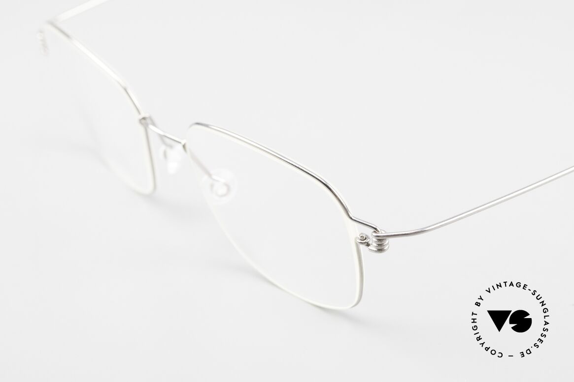 Lindberg Santi Air Titan Rim Classic Men's Frame Silver, extremely strong, resilient and flexible (and 3g only!), Made for Men