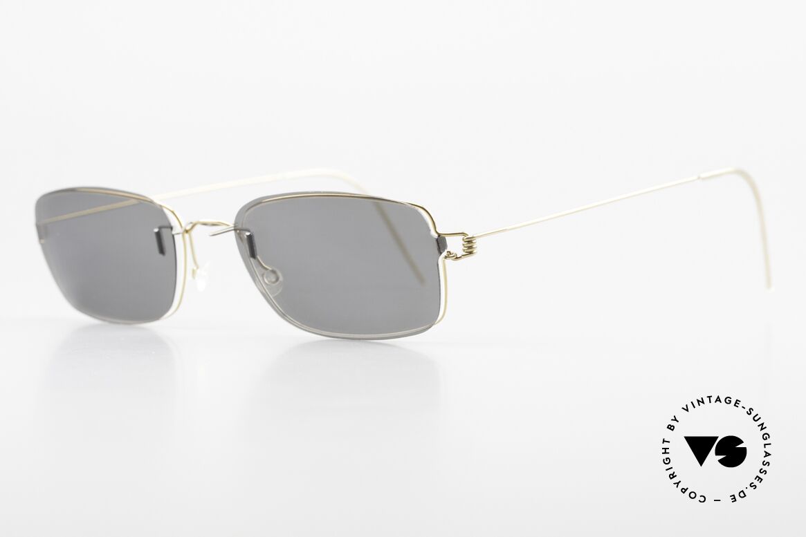 Lindberg Alvis Air Titan Rim With Polarized Clip-On, extremely strong, resilient and flexible (and 3g only!), Made for Men