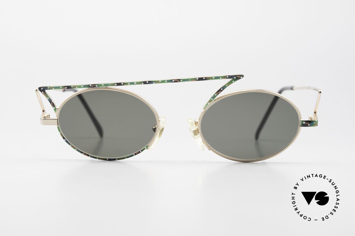Casanova LC30 ZigZag Shades True Vintage, rare & interesting 90's vintage sunglasses from Italy, Made for Men and Women