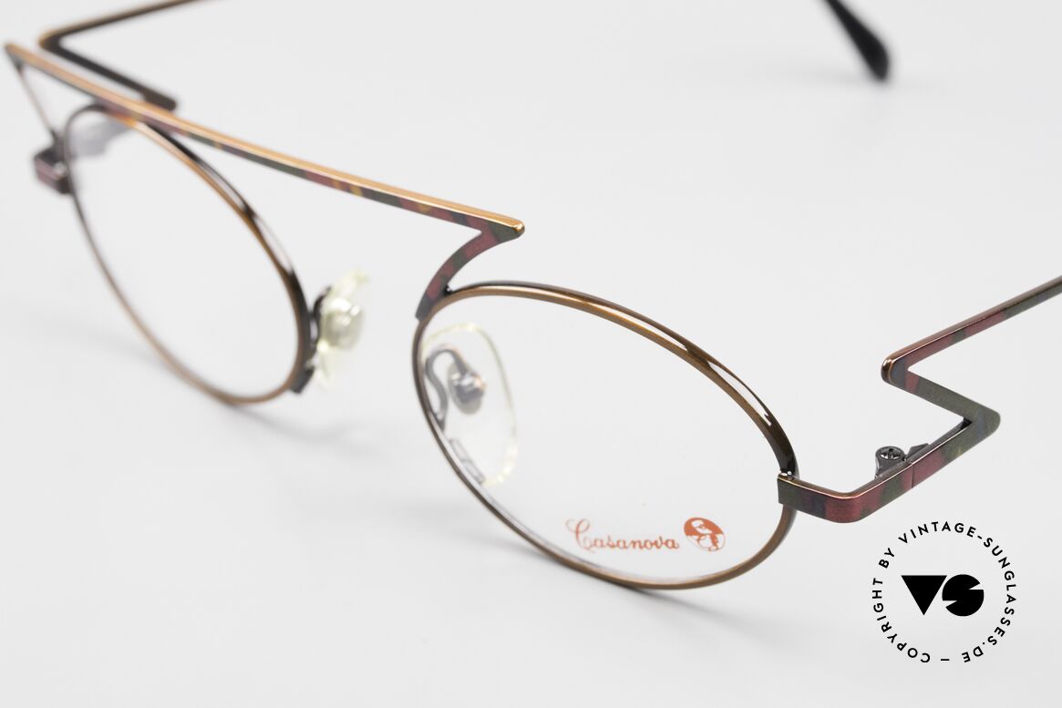 Casanova LC30 Art Nouveau Eyeglass-Frame, frame design according to art nouveau architecture, Made for Men and Women