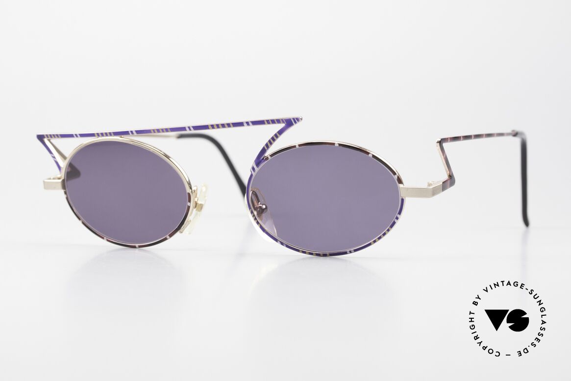 Casanova LC30 Art Nouveau Shades 1990's, Casanova sunglasses, mod. LC30, size 48/20, col. 02, Made for Men and Women