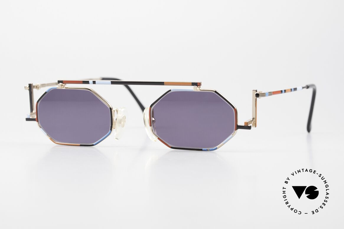 Casanova RVC2 Avantgarde Shades Bauhaus, Casanova glasses, model RVC-2, size 44/22, col. 05, Made for Men and Women