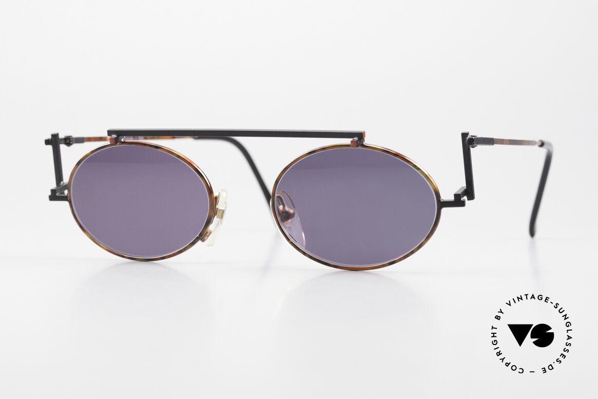 Casanova RVC4 Art And Architects Glasses, oval Casanova sunglasses, mod. RVC4, size 48/20, col. 03, Made for Men and Women