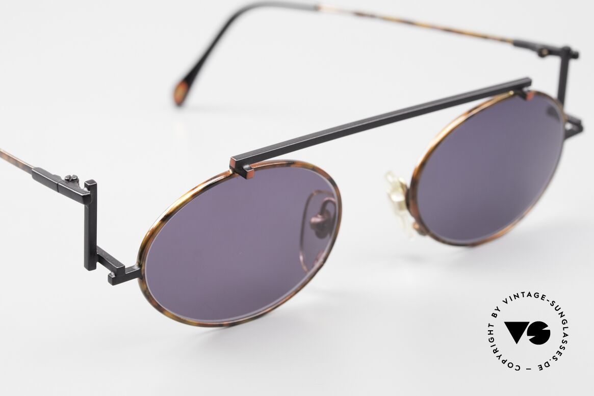 Casanova RVC4 Art And Architects Glasses, decomposition of all parts into geometric & colored forms, Made for Men and Women