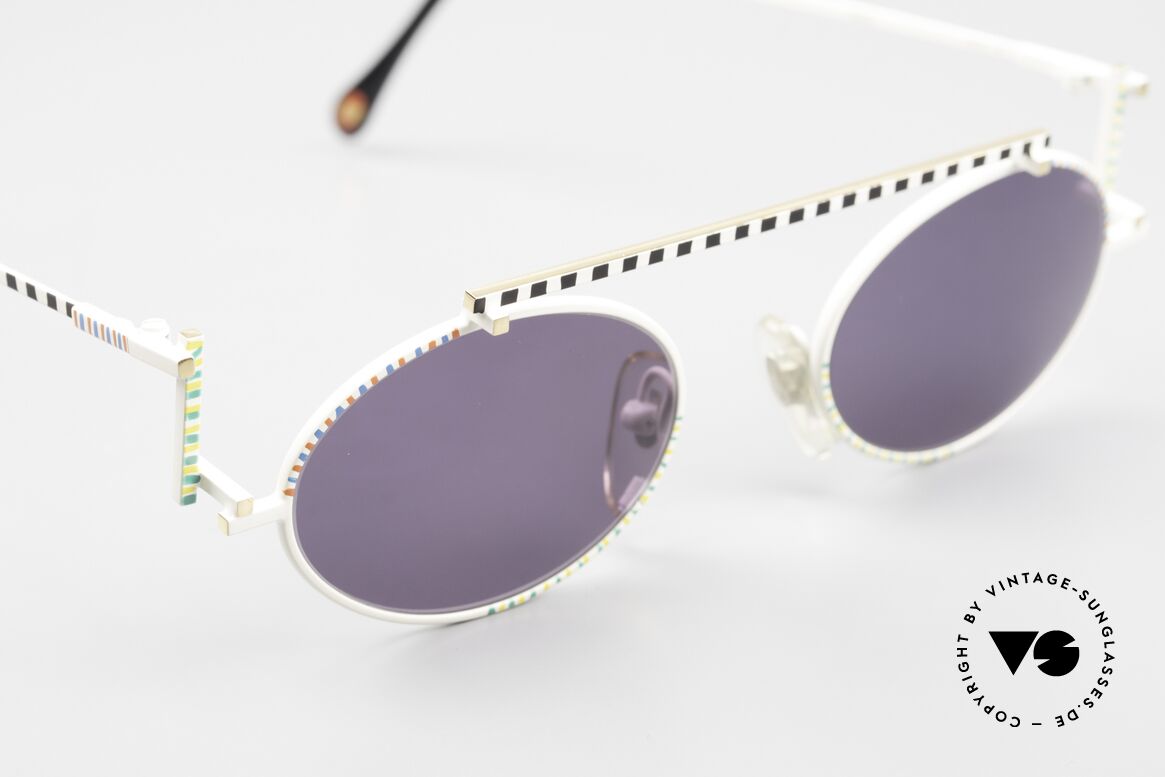 Casanova RVC4 Art Shades Piet Mondrian, decomposition of all parts into geometric & colored forms, Made for Men and Women