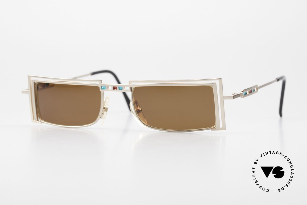 Casanova LC5 Shades Art Nouveau Style, Casanova sunglasses, mod. LC-5, size 46/20, col. 03, Made for Men and Women