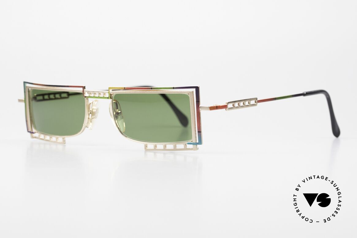 Casanova LC4 Rainbow Colored Shades 90's, LC ="Liberty Collezione", which is Ital. "Art Nouveau", Made for Men and Women