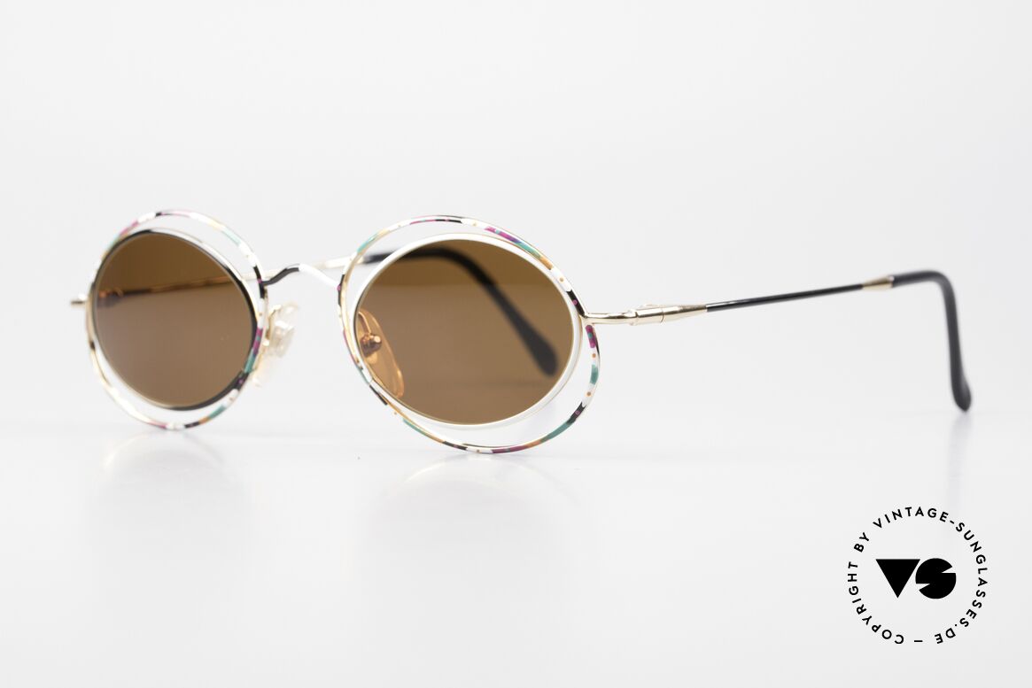 Casanova LC16 Crazy Sunglasses Multicolor, fantastic combination of color, shape & functionality, Made for Women