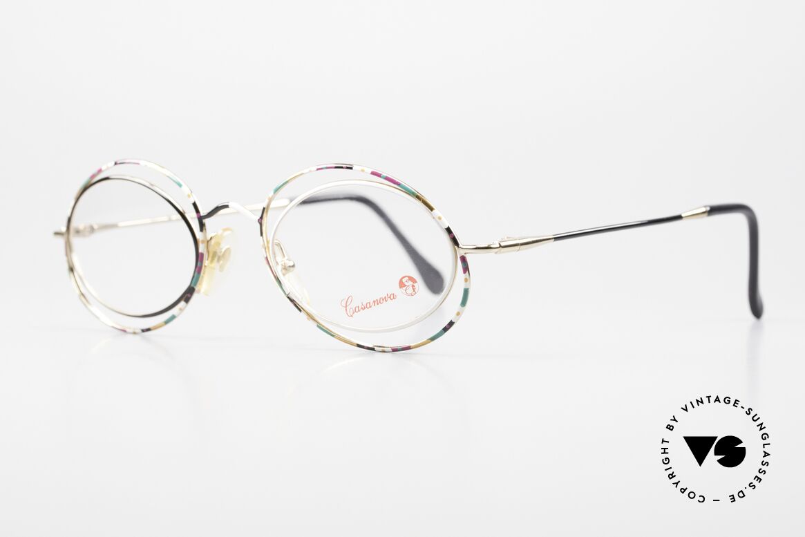 Casanova LC16 Ladies Eyeglasses Crazy, fantastic combination of color, shape & functionality, Made for Women