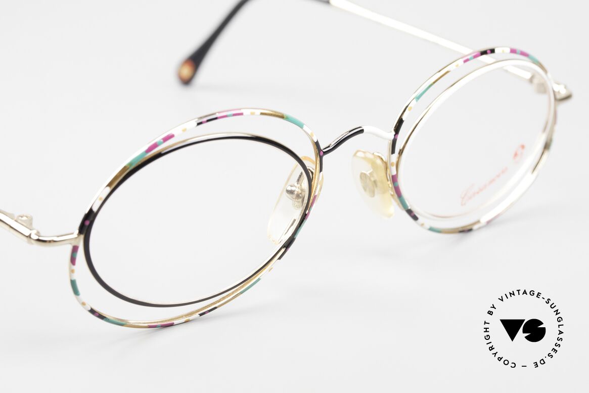 Casanova LC16 Ladies Eyeglasses Crazy, UNWORN, new old stock, with Casanova DEMO lenses, Made for Women
