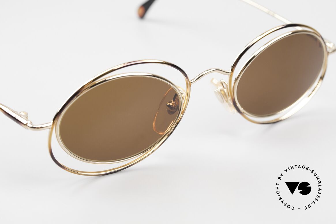 Casanova LC16 Women's Sunglasses Crazy, unworn with brown sun lenses for 100% UV protection, Made for Women