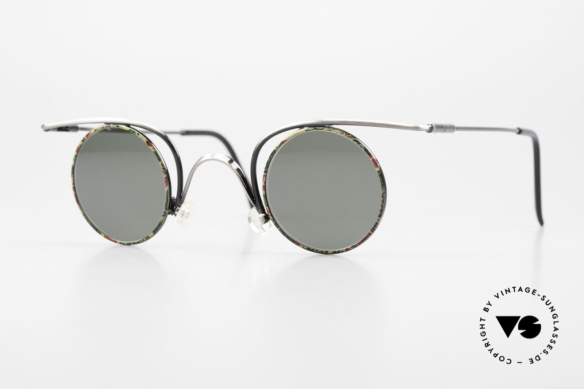 Casanova LC32 Crazy Round Shades Unisex, round CASANOVA LC32 sunglasses, size 36/32, col. 03, Made for Men and Women