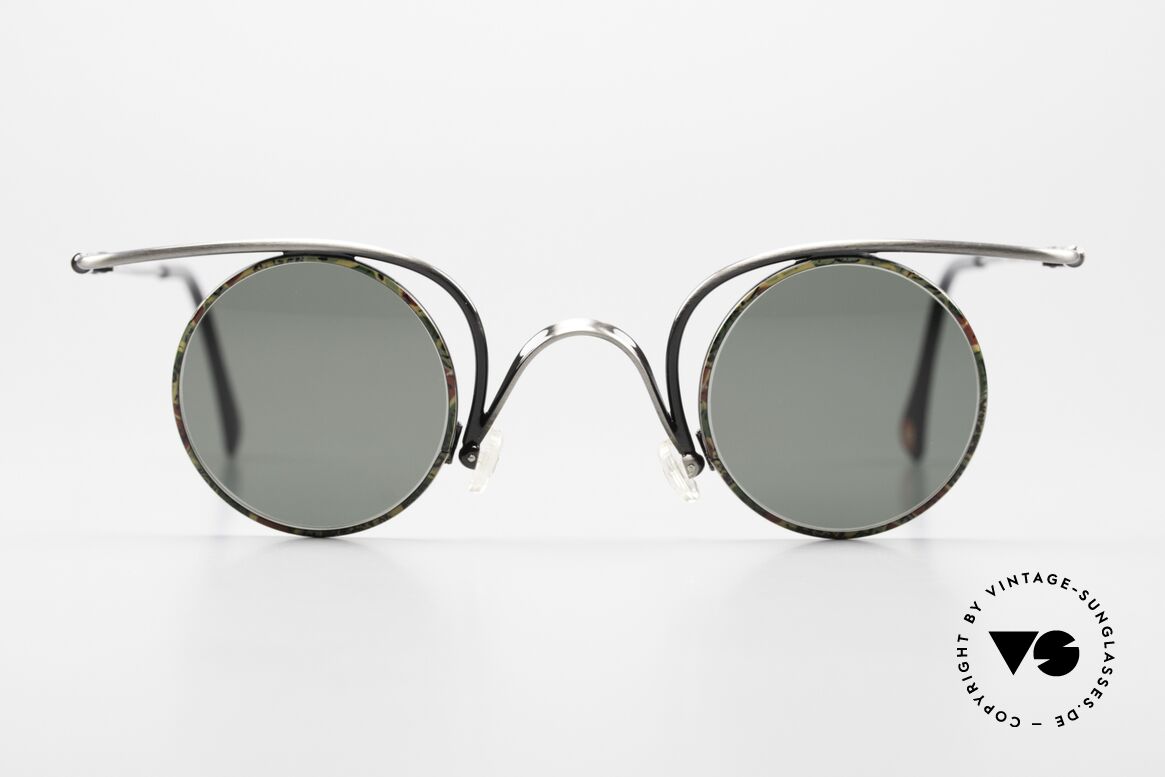 Casanova LC32 Crazy Round Shades Unisex, LC ="Liberty Collezione", which is Ital. "Art Nouveau", Made for Men and Women
