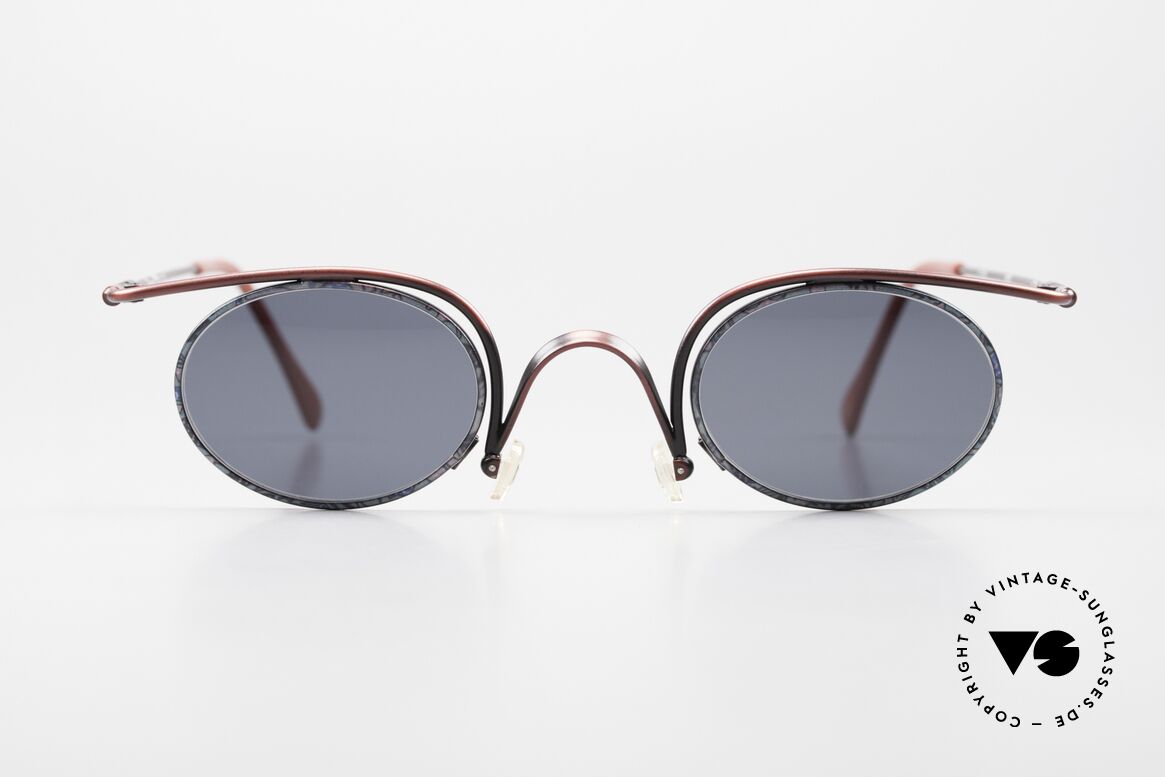 Casanova LC31 90's Sunglasses Crazy Oval, LC ="Liberty Collezione", which is Ital. "Art Nouveau", Made for Men and Women
