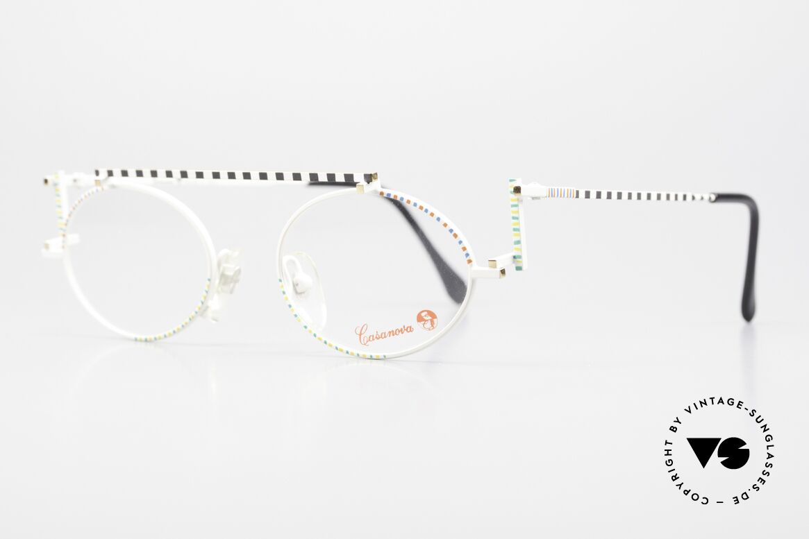 Casanova RVC4 Geometric Glasses Bauhaus, he belonged to the artist association "De Stijl' 1917-1931, Made for Men and Women