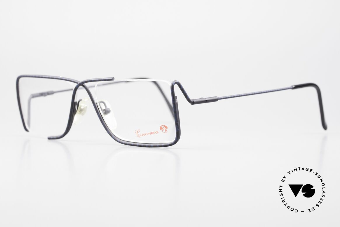 Casanova FC31 90's Art Eyeglasses Futurism, art of visualization of movement; Filippo T. Marinetti, Made for Men and Women
