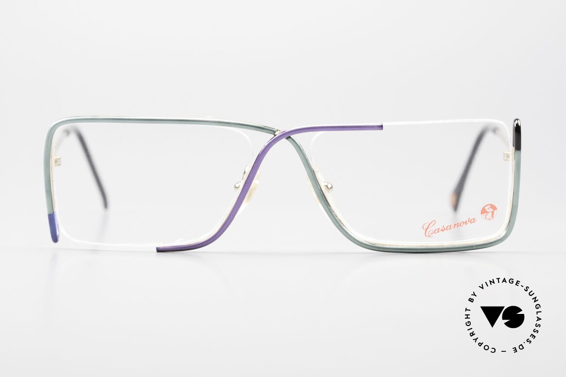 Casanova FC31 Art Eyeglasses Futurism 90's, "FC" stands for 'Futurismo Collezione' = FUTURISM, Made for Men and Women