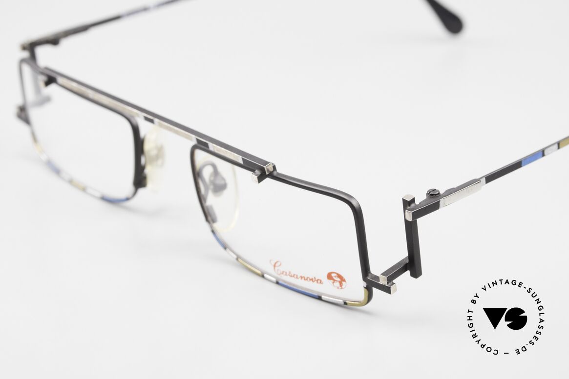 Casanova RVC3 Purist Eyeglasses Geometry, geometric forms, primary colors & functional purism, Made for Men and Women