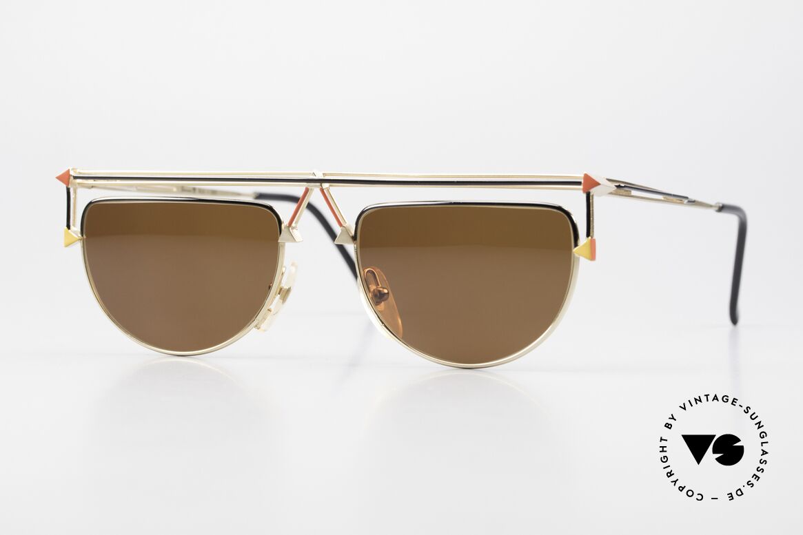 Casanova RVC1 Rietveld De Stijl Piet Mondrian, old Casanova sunglasses, mod. RVC-1, size 50/20, col. 01, Made for Men and Women
