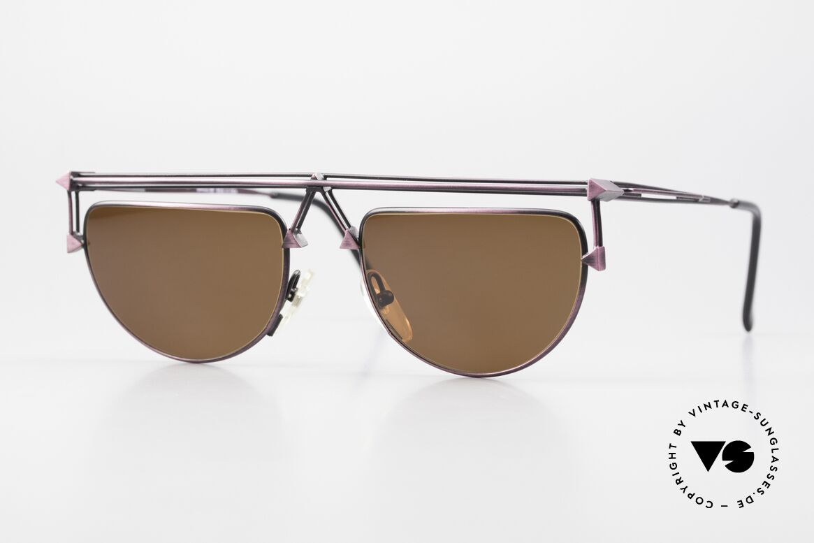 Casanova RVC1 Artist Sunglasses Bauhaus, old Casanova sunglasses, mod. RVC-1, size 50/20, col. 01, Made for Men and Women