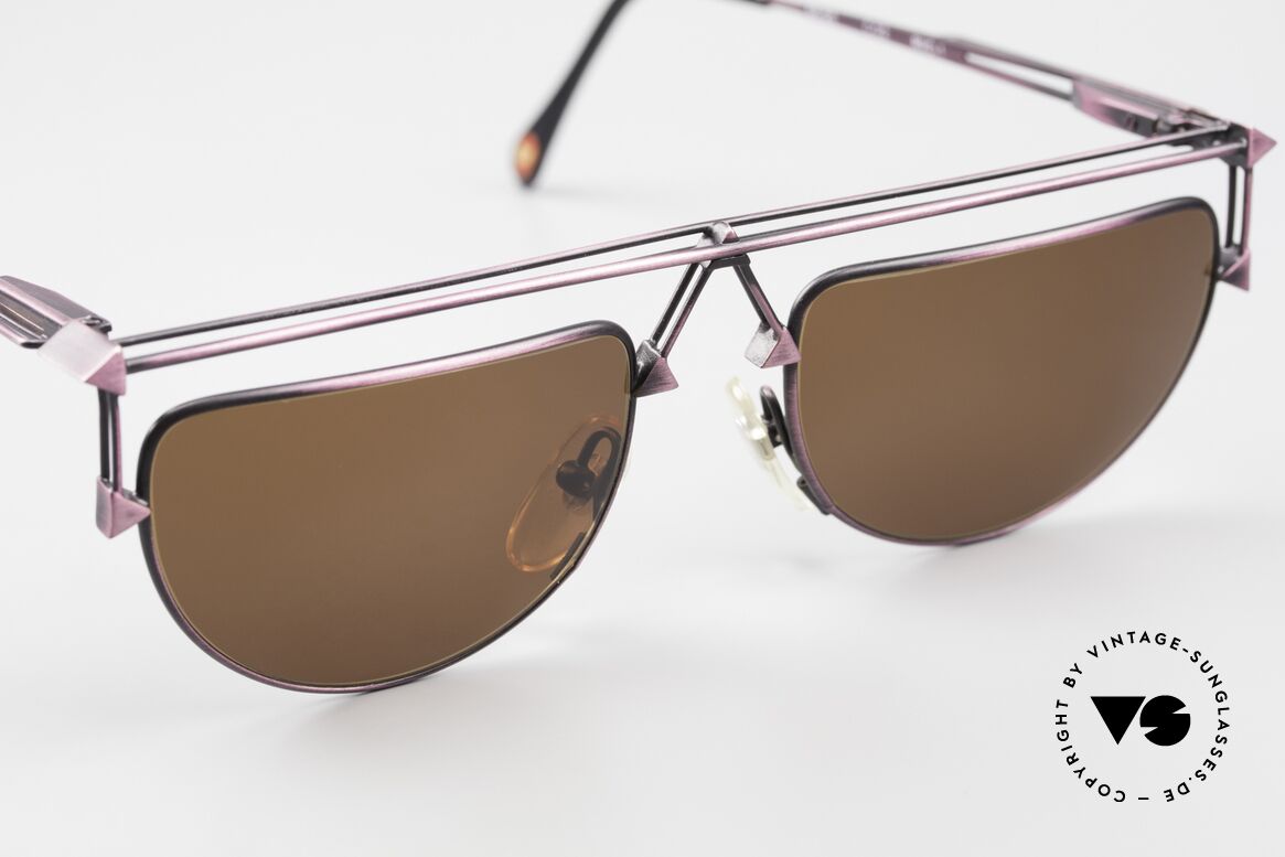 Casanova RVC1 Artist Sunglasses Bauhaus, decomposition of all parts into geometric & colored forms, Made for Men and Women