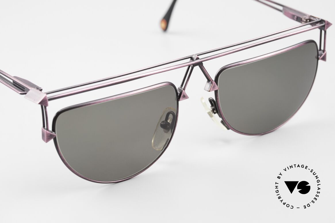 Casanova RVC1 Architecture Sunglasses 90s, decomposition of all parts into geometric & colored forms, Made for Men and Women