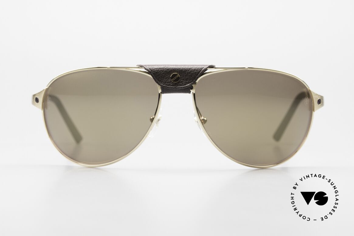 Cartier Santos Dumont Golden Eye Limited Edition, named after the aviation pioneer A. Santos Dumont, Made for Men