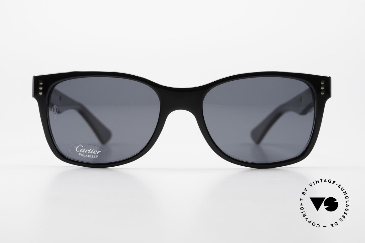 Cartier Jack Connection Jazz Sunglasses Miles Davis, metal temples are reminiscent of jazz instruments, Made for Men and Women
