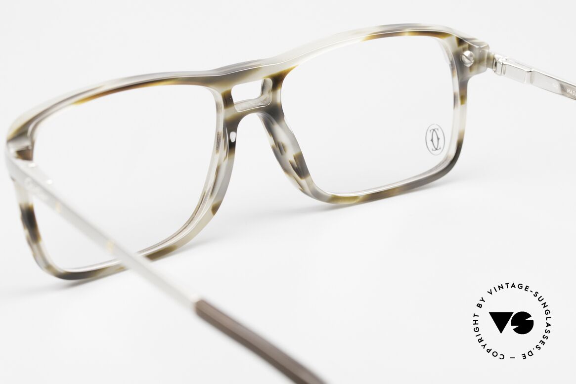 Cartier Eye Classics Men's Eyeglasses Platinum, Size: large, Made for Men