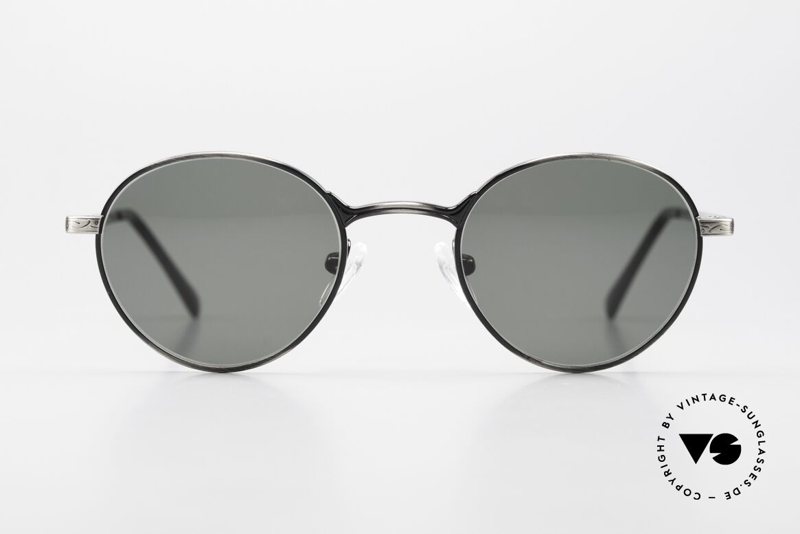 Giorgio Armani 129 Panto Round 90's Shades, model 129 from 1990, color 722, size 46-21, 140, Made for Men and Women