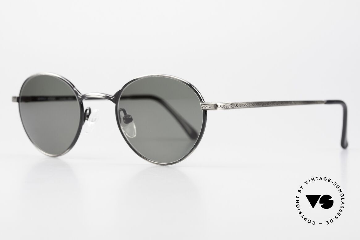 Giorgio Armani 129 Panto Round 90's Shades, highest functionality for an excellent wearability, Made for Men and Women