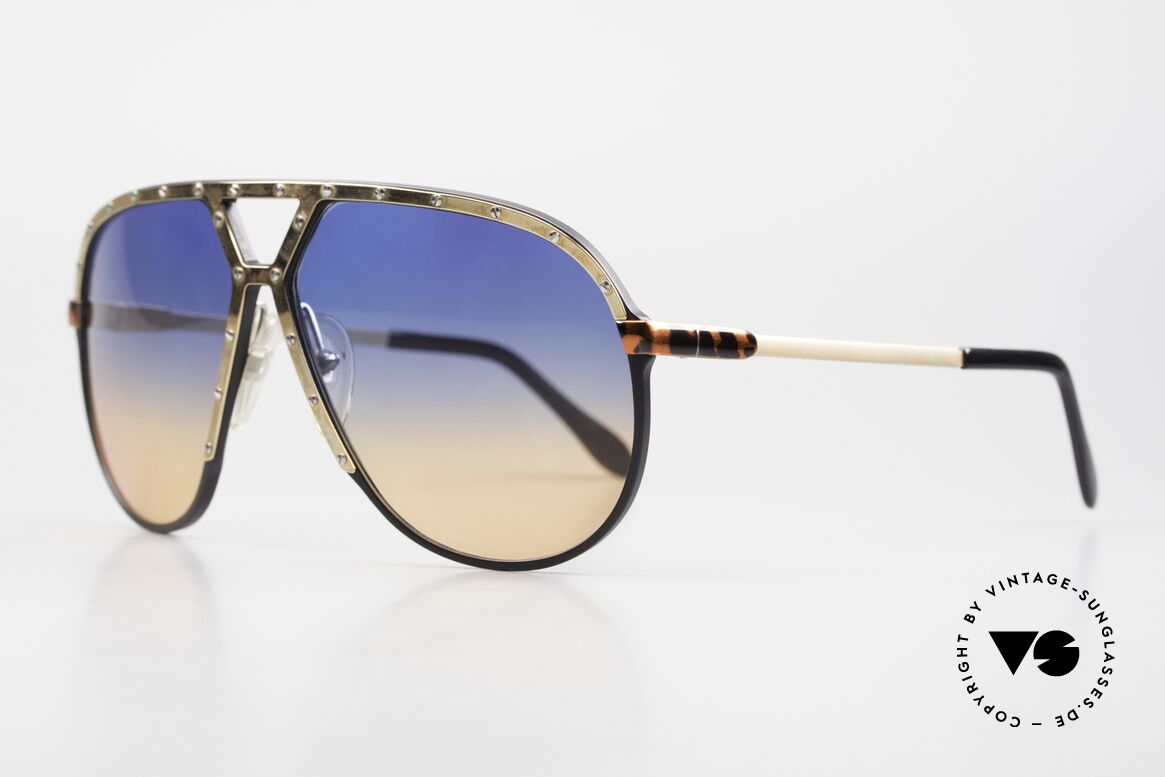 Alpina M1 Blue To Orange Gradient Lens, new, fancy sun lenses: with blue to orange gradient, Made for Men